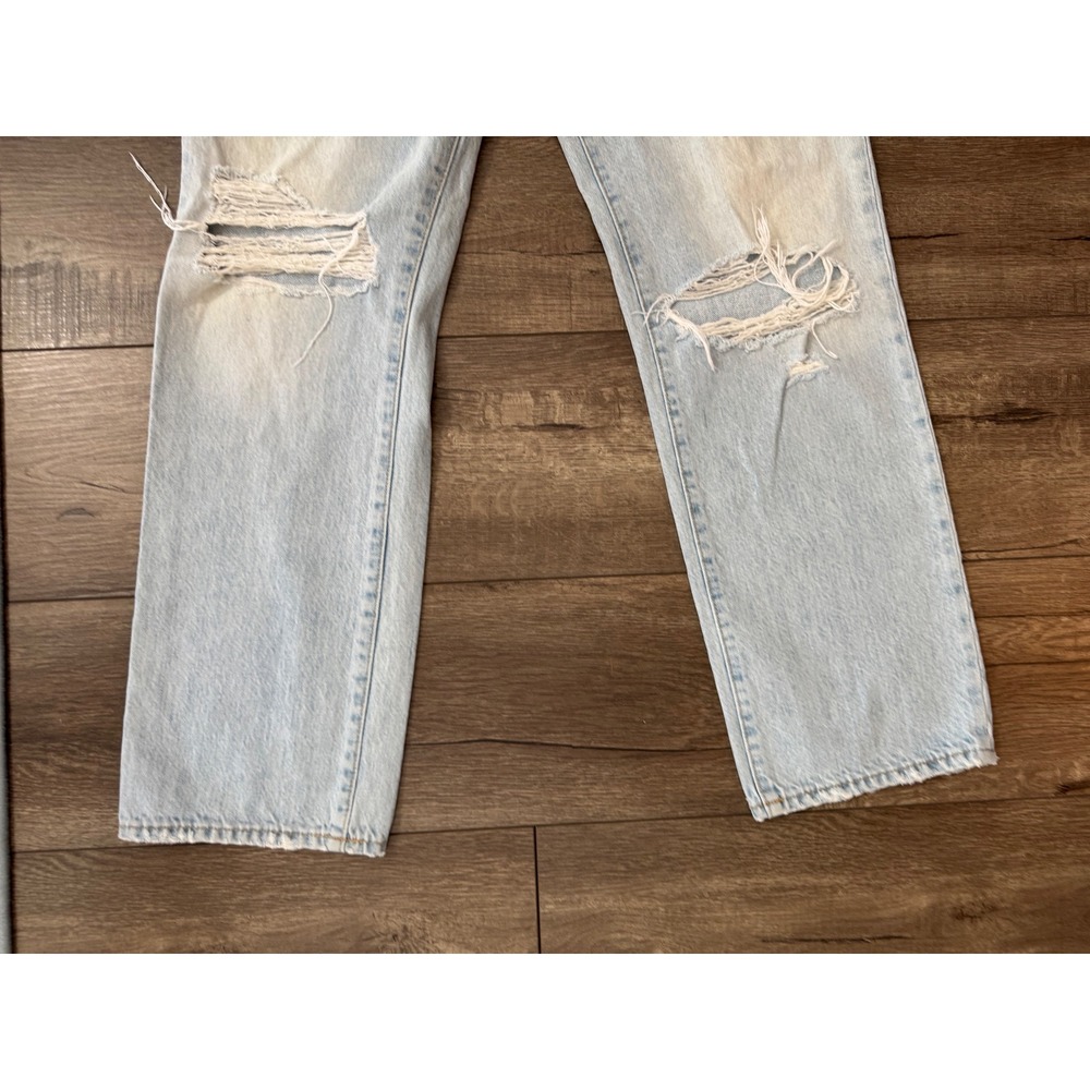 Revolve SLVRLAKE London Ankle Jeans in Heartbreak Hotel‎ Distressed Size 27 - Picture 3 of 9